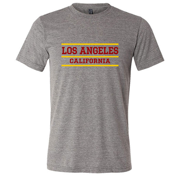 Los Angeles California Tri-blend T-shirt - Citizen Threads Apparel Co. - 1
