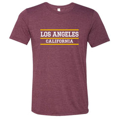 Los Angeles California Tri-blend T-shirt - Citizen Threads Apparel Co. - 4