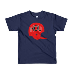 HOU Football Helmet Kids T-Shirt