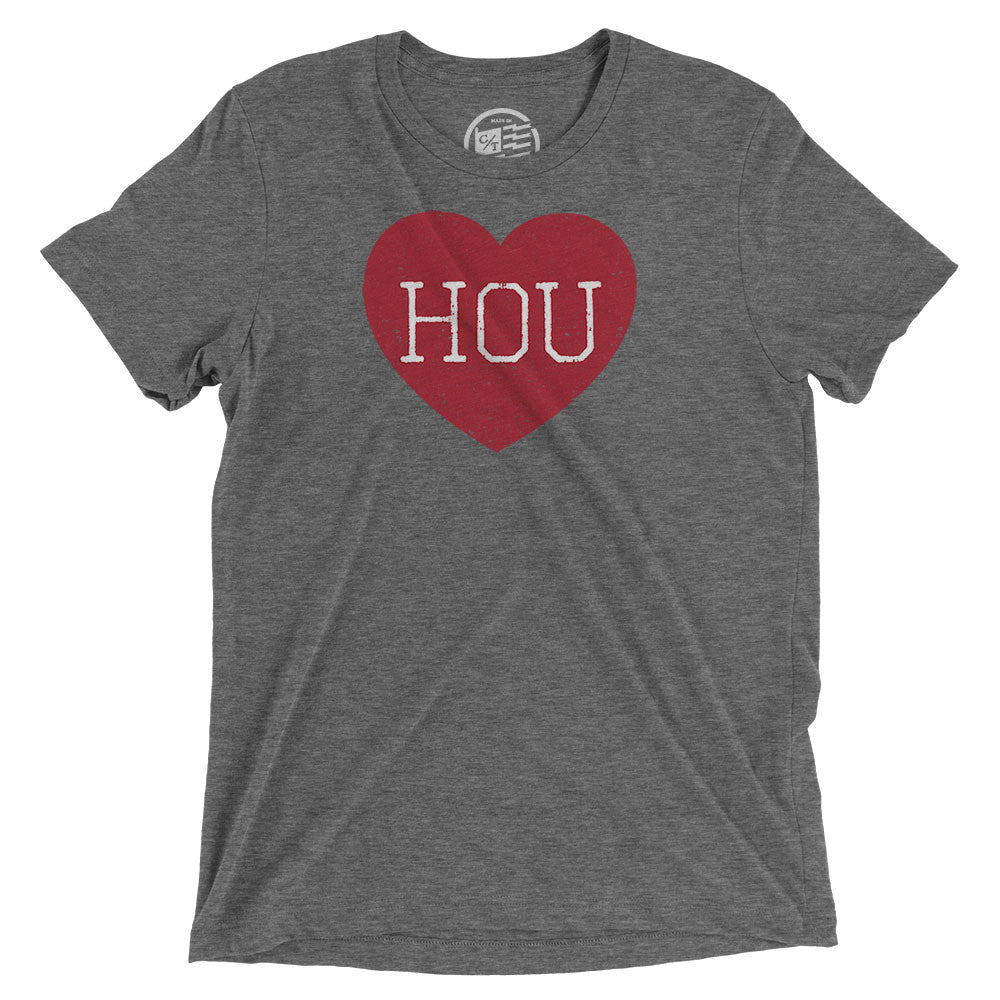 Houston Heart T-Shirt - Citizen Threads Apparel Co. - 5