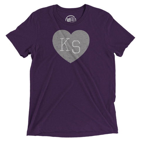 Kansas Heart T-Shirt - Citizen Threads Apparel Co. - 1