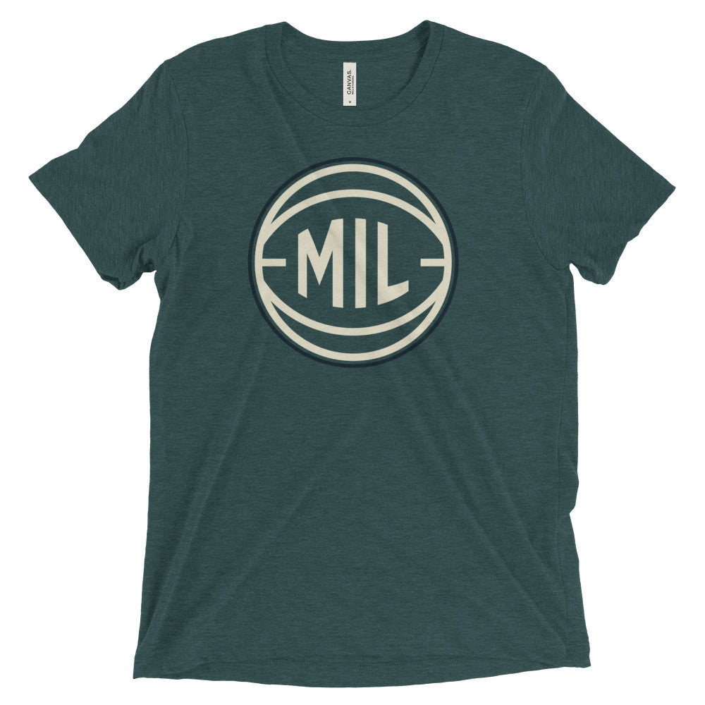 Milwaukee MIL Basketball City T-Shirt