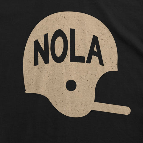 NOLA Football Helmet Kids T-Shirt