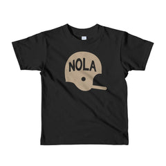 NOLA Football Helmet Kids T-Shirt
