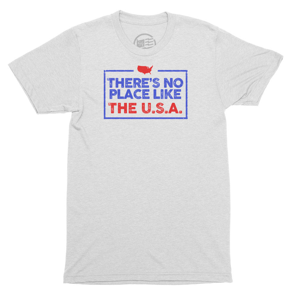 No Place Like USA T-Shirt - Citizen Threads Apparel Co. - 2