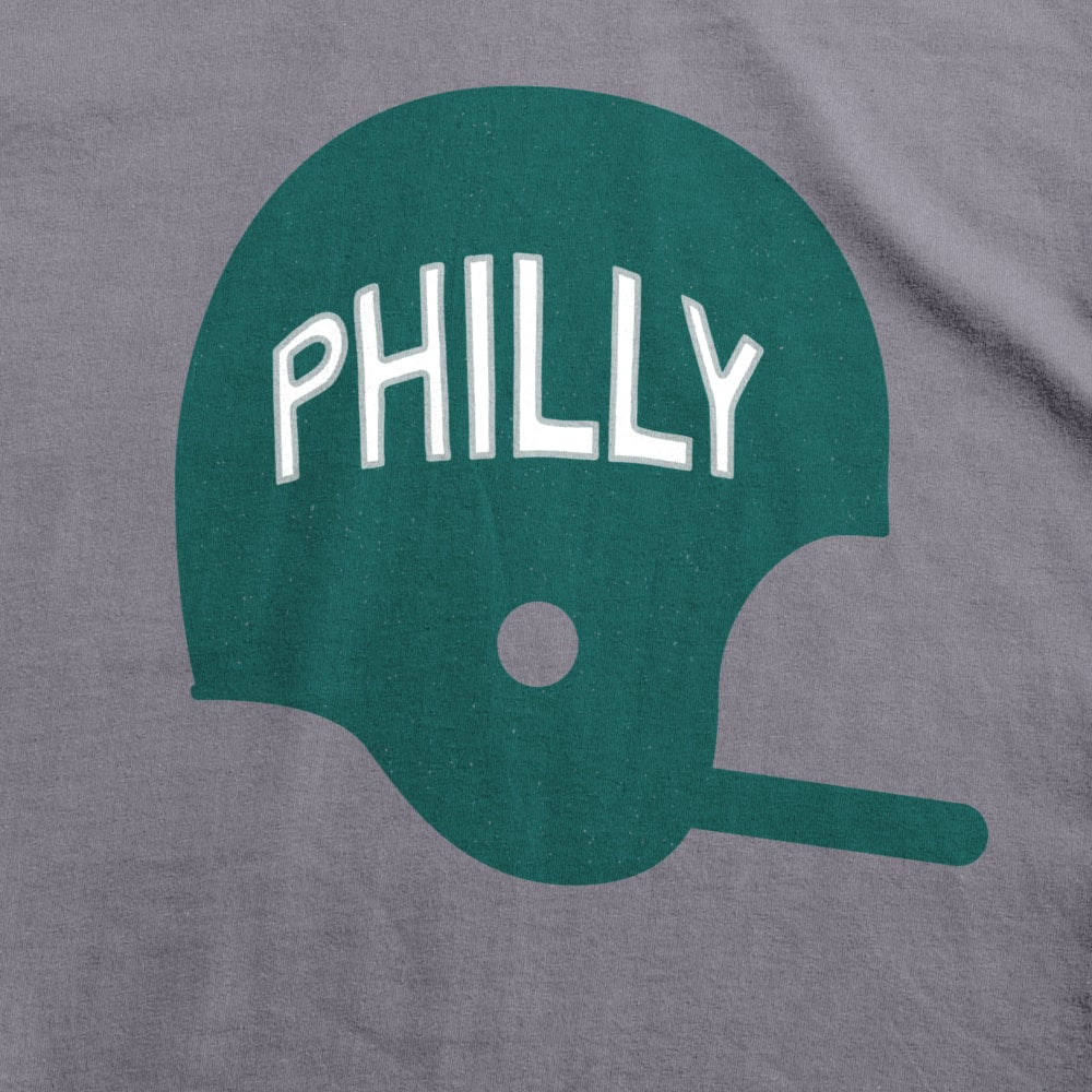 PHILLY Football Helmet Kids T-Shirt