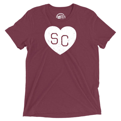 South Carolina Heart T-Shirt - Citizen Threads Apparel Co. - 1