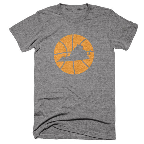 Virginia Basketball State T-Shirt - Citizen Threads Apparel Co. - 1