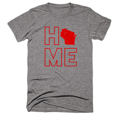 Wisconsin Home T-Shirt - Citizen Threads Apparel Co.