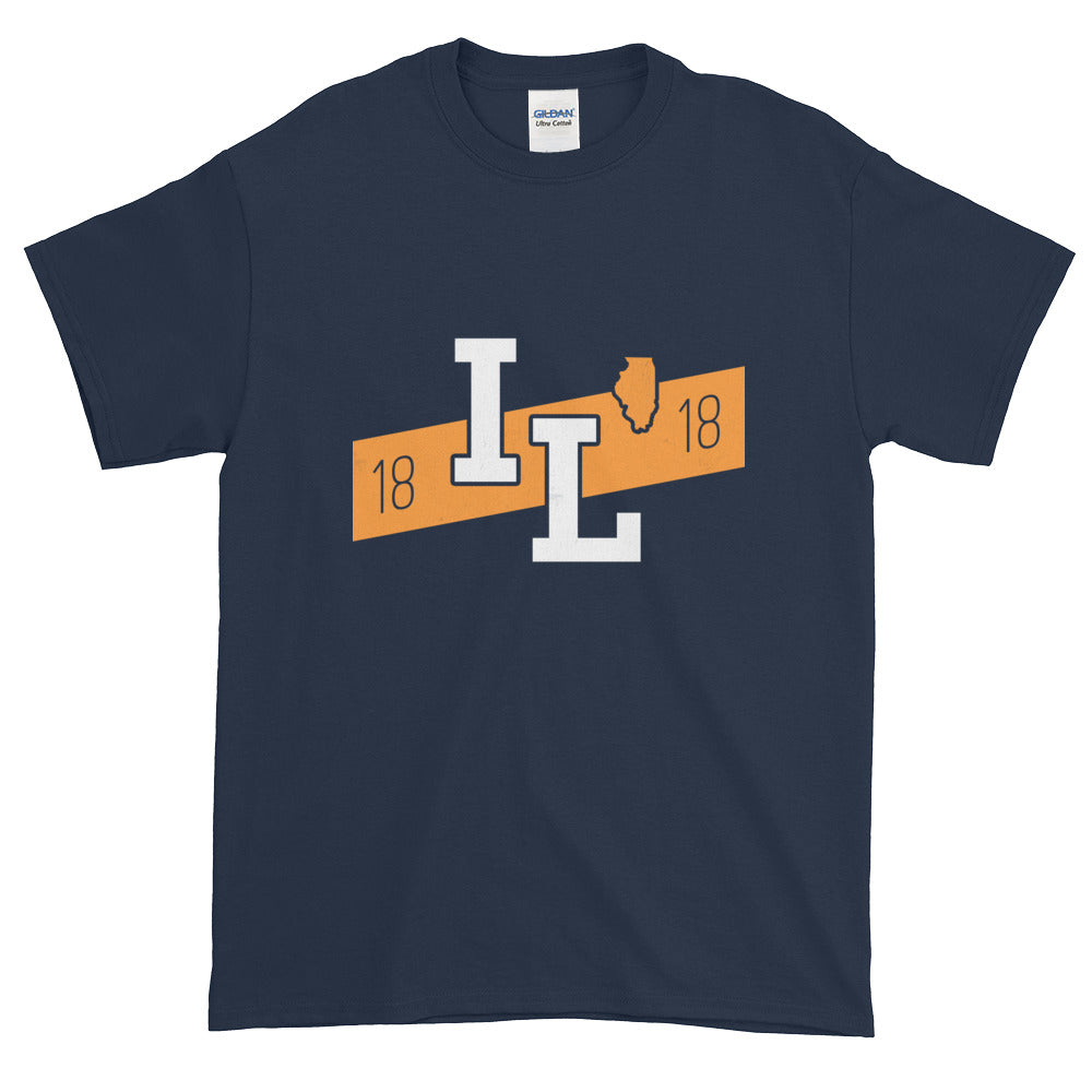 Illinois 1818 Stripe T-Shirt