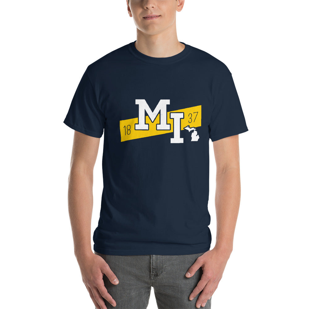 Michigan 1837 Stripe T-Shirt