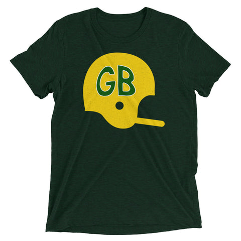 GB Football Helmet T-Shirt