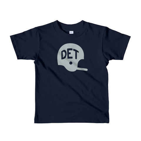 DET Football Helmet Kids T-Shirt