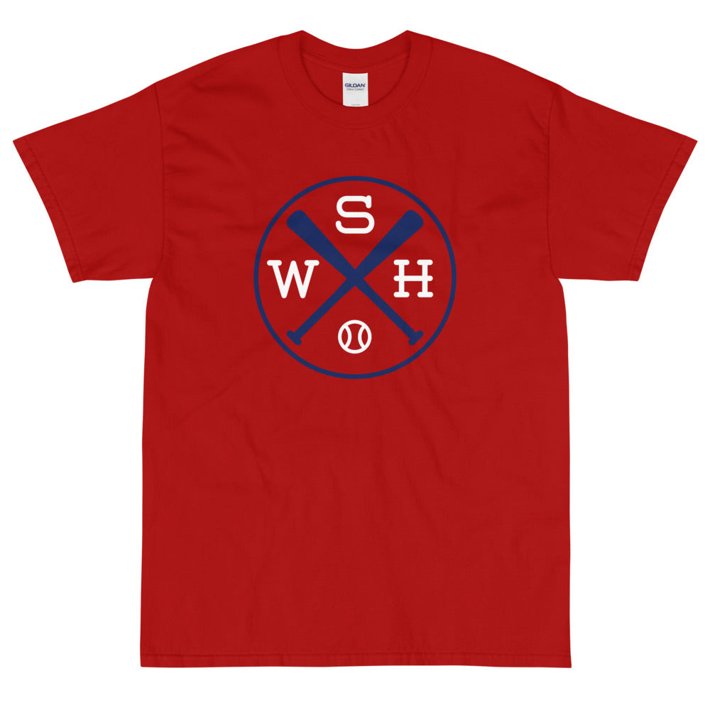 Washington Crossed Baseball Bats T-Shirt