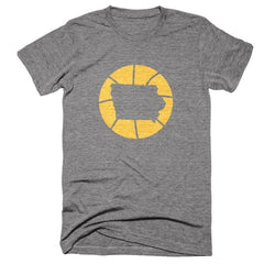 Iowa Basketball State T-Shirt - Citizen Threads Apparel Co. - 1