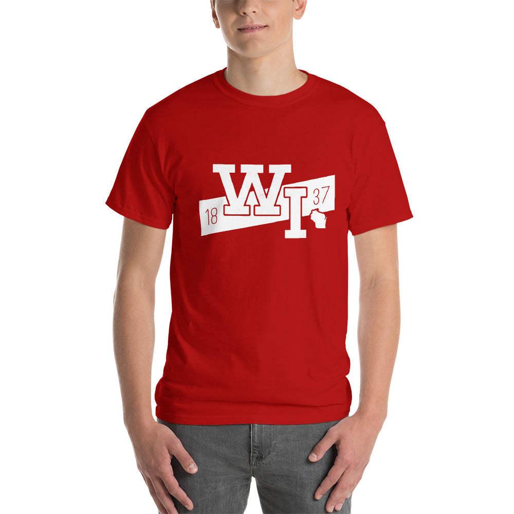 Wisconsin 1837 Stripe T-Shirt